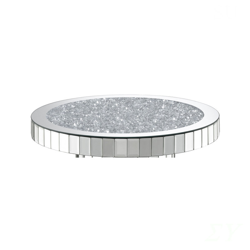 Rose Mirror Side Table