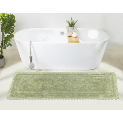 Tapis pour salle de bain 100% coton Rasika
