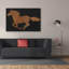 Toile épique «Equine 1 Industrial» par James Wiens «Epic Graffiti», 60 po x 40 po-151721261