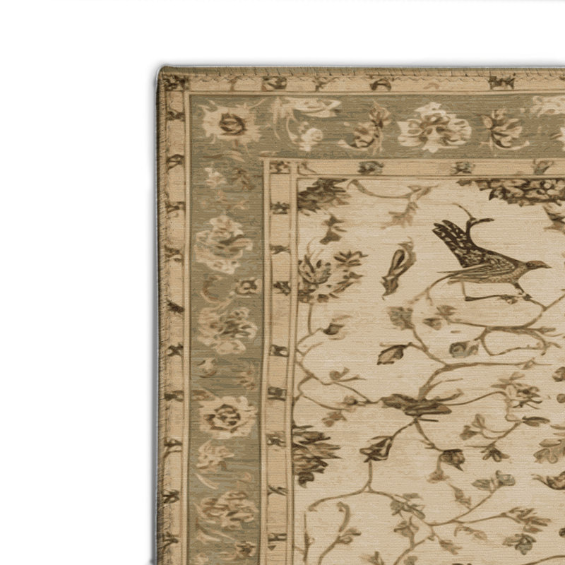 Tapis d'intérieur et d'extérieur brun Persian, Rectangle 2' x 3'