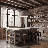 Kristen 1-Light Dimmable Metal and Concrete Dome Pendant