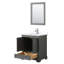 Ensemble de meuble-lavabo simple 30 "avec miroir Deborah-97688856-97688857-97688859