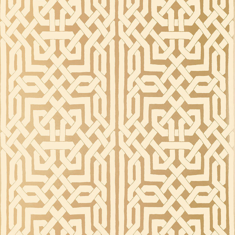 Malaga Wallpaper, Gold