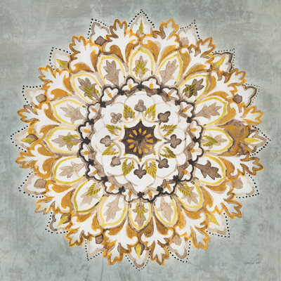 Mandala Delight II by Danhui Nai - Wrapped Canvas Painting