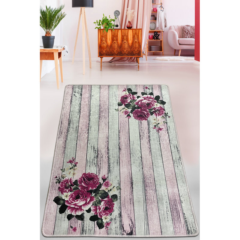 Antibacterial Hall Carpet, 31.5 x 78.7 Inches, 100% Polyester, 0.4 in Pile Height, Non-Slip Dot Underside | Machine Washable, Durable, Easy Care | Perfect for Entryways & Living Rooms, Stylish & Functional Design