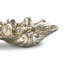 Med Clam Shell w/ Silver Shells