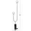Ixia Contemporary Marble 73" Tree Floor Lamp-804389627
