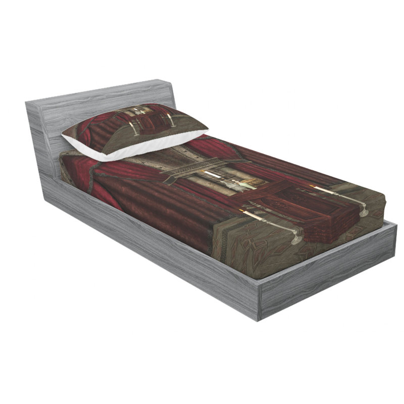 Microfiber Sheet Set, Twin Sheet Set with Fitted Sheet