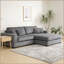 108" Reversible L-Shaped Couches With Deep Seat-1384692854