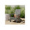 Chaise Adirondack pliante en polyéthylène haute densité 28,7 po