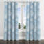 Abstract Curtain panels - White Beachy Shellfish Grommet Curtain - 1 Panel-1138574219-1138574221