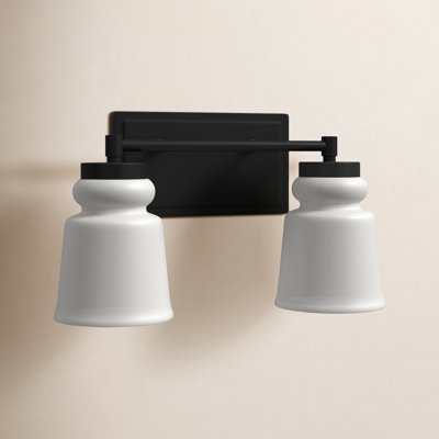 Gulliver 2 Light Frosted Dimmable Vanity Light