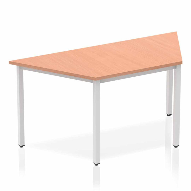 Kyvan 160cm Half-circle Conference Table, Beech Brown
