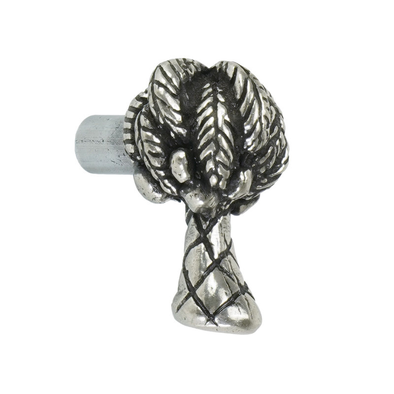 Tropical Palm tree knob in Chalice
