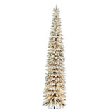 Vickerman 7.5' x 22" Snowy Flocked Alpine 1980WW