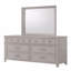 Miroir carré gris-2072586639