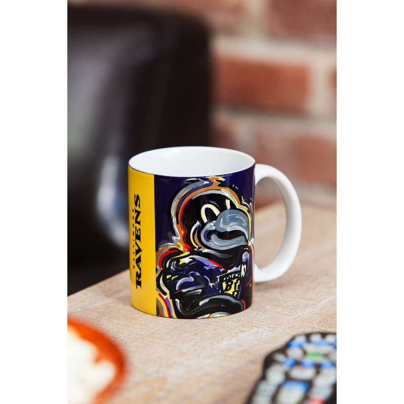 Titans du Tennessee, tasse 11 oz Justin Patten, Baltimore Ravens