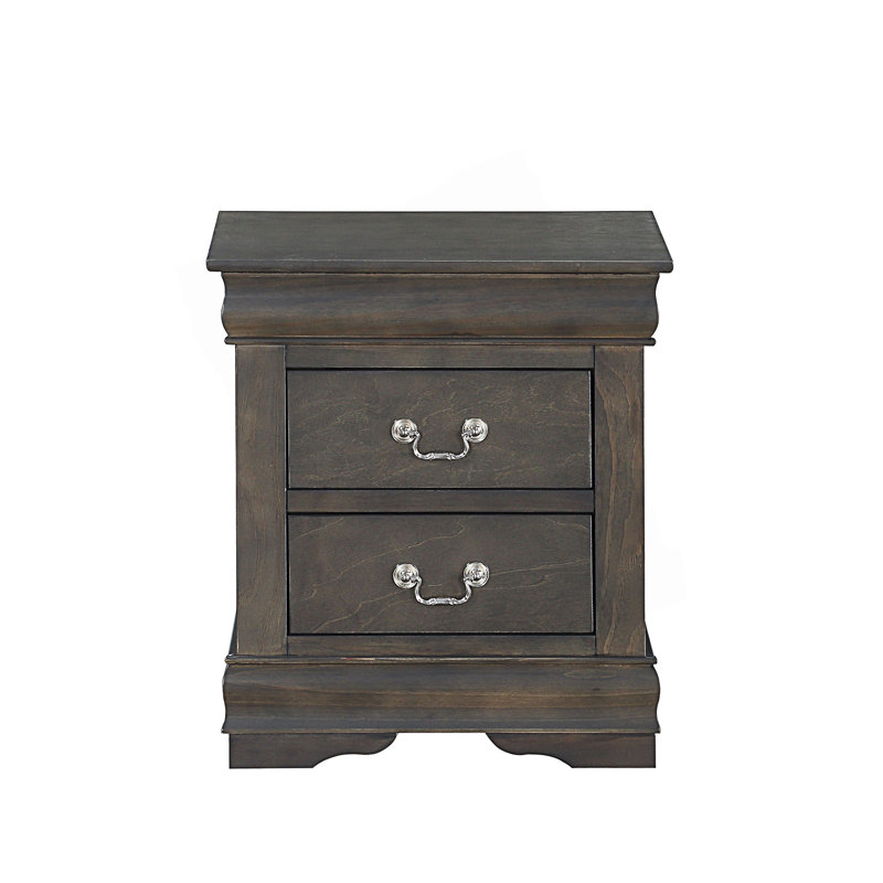 Table de chevet, table de bout de style moderne, Dark Gray