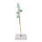 Flourite Crystal Sculpture with Marble - Decorative Objects for Home Decor - Charming Statue or Figurine Accent Decorations for Living Room - Green & Gold-1526026593
