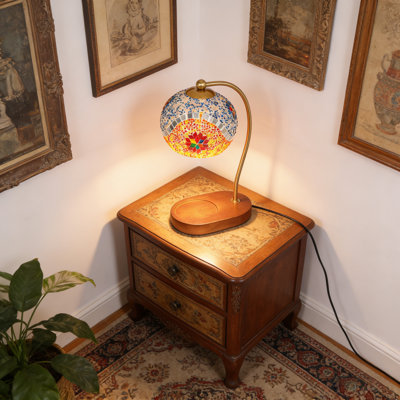 11.8-Inch Vintage Candle Heater With Smart Dimming Timer And Warm Light Bulb (Aroma Candles Not Included)