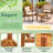 Koval 3-Piece 2-Person Solid Acacia Wood Outdoor Seating Group