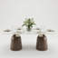 Grande table de salle à manger moderne 86/93 po Elara-1014136858-1014136853