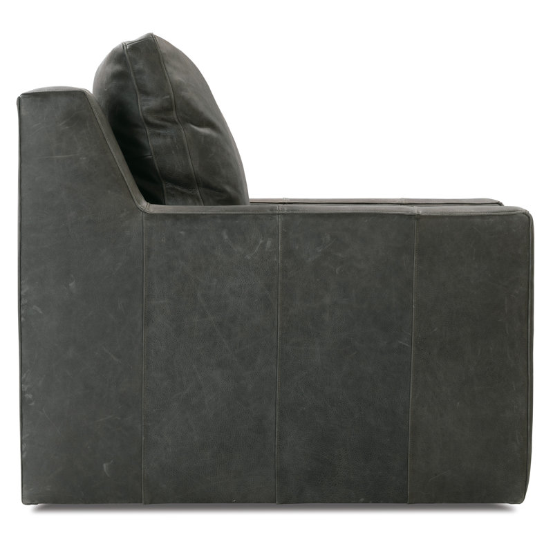 Sylvie Leather Swivel Recliner