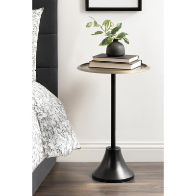 Deanna Iron End Table
