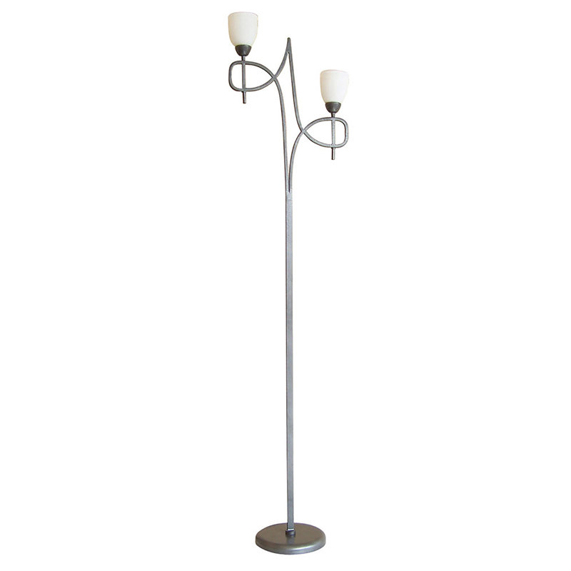 Dinah 145cm Novelty Floor Lamp, Pewter