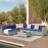 Sanjaya 6 - Person Patio Conversation Set with Cushions-1660283816-1653355285