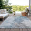 Machine Washable Indoor/Outdoor Cinead ACN1675 Sky Rug-104392626