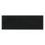 1 tapis de salle de bain réversible 100% coton touffeté 3000 g / m² 24 x 44 po noir-296795217