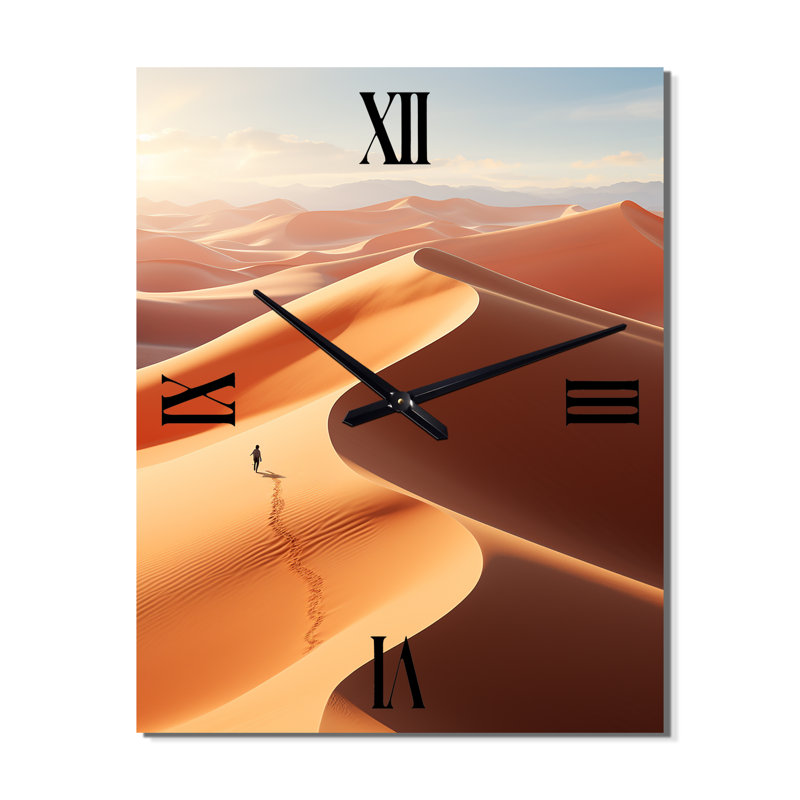 Égypte égyptienne Mystical Sands II - horloge murale moderne Égypte, Grand