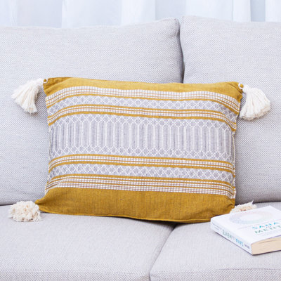  Geometric Rectangular Lumbar Pillow Cover