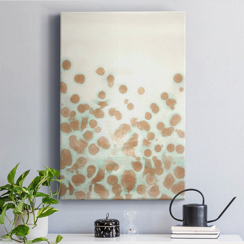 Suspension imprimée Bronze Study I sur toile, H 48 po x l 32 po