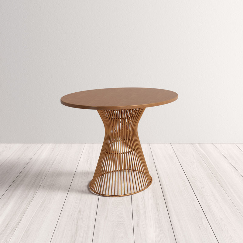 Table de salle à manger Shavonne, Bronze