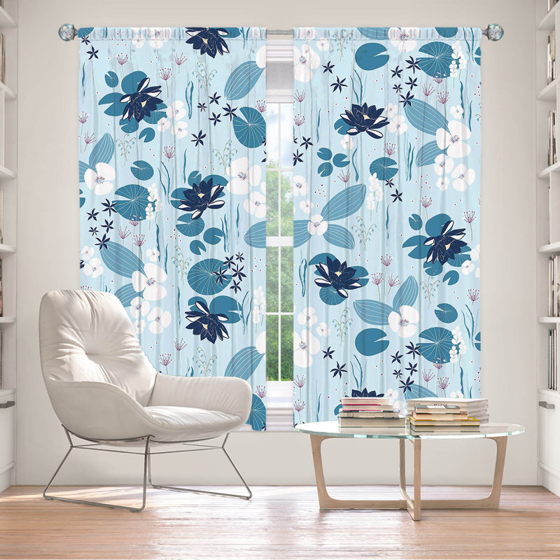 Paire de rideaux obscurcissant en polyester Evia, L 40 po x L 82 po