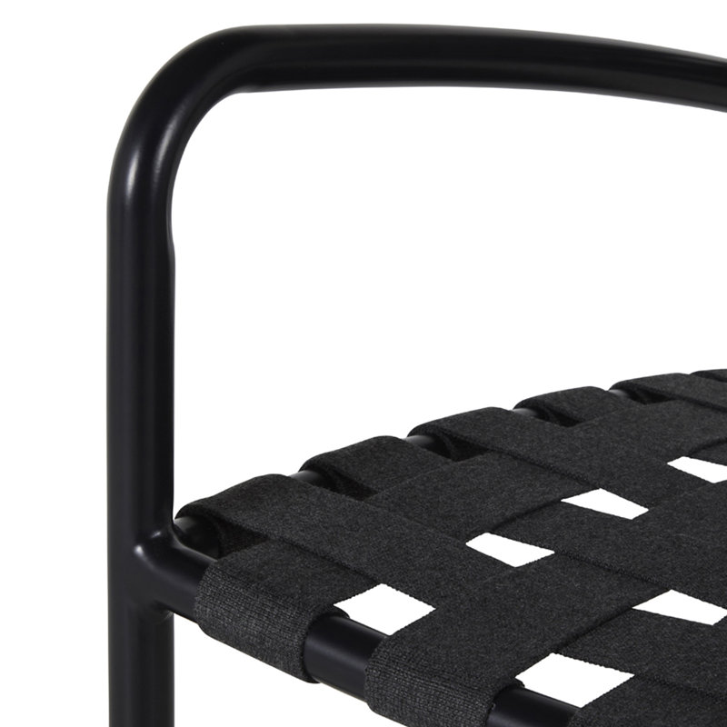 Catalina Arm Chair, Midnight Frame/Charcoal Seat