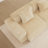 Streamlined Design Modular 3 Seat U Shape Sectional Boneless Sofa With French Edge Piping-1671281370-1671281372