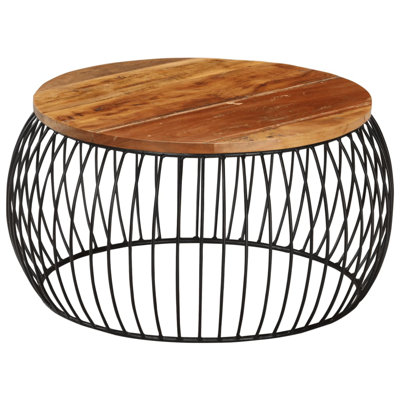 Williston Forge Coffee Table ??68 Cm Solid Acacia Wood