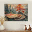 Tranquillity In An Asian Forest Landscape II - impression sur bois de forêt - sur bois de pin naturel-1631472062