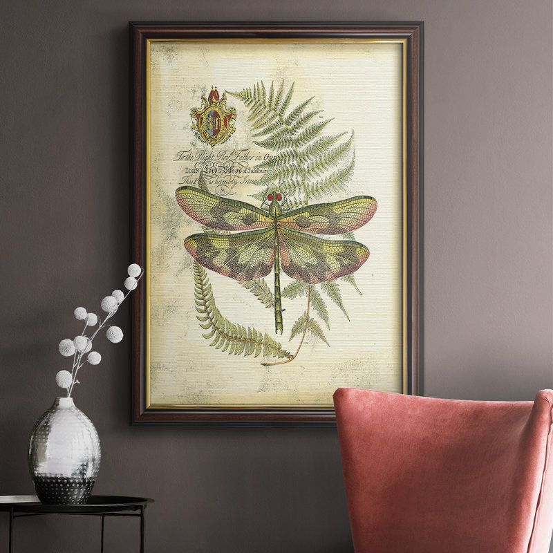 Regal Dragonfly IV (PP), toile encadrée de qualité supérieure - prête à être accrochée, H 20 po x l 16 po x P 2,5 po