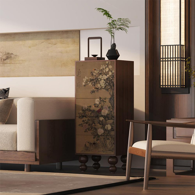 Armoire de rangement Frame, Noyer
