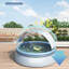 Piscine familiale extérieure gonflable-113358386