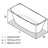 Trivento 65" x 28" Freestanding Soaking Bathtub