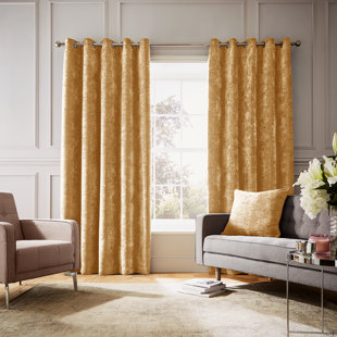 Selene Luxury Weighted Thermal Eyelet Curtains