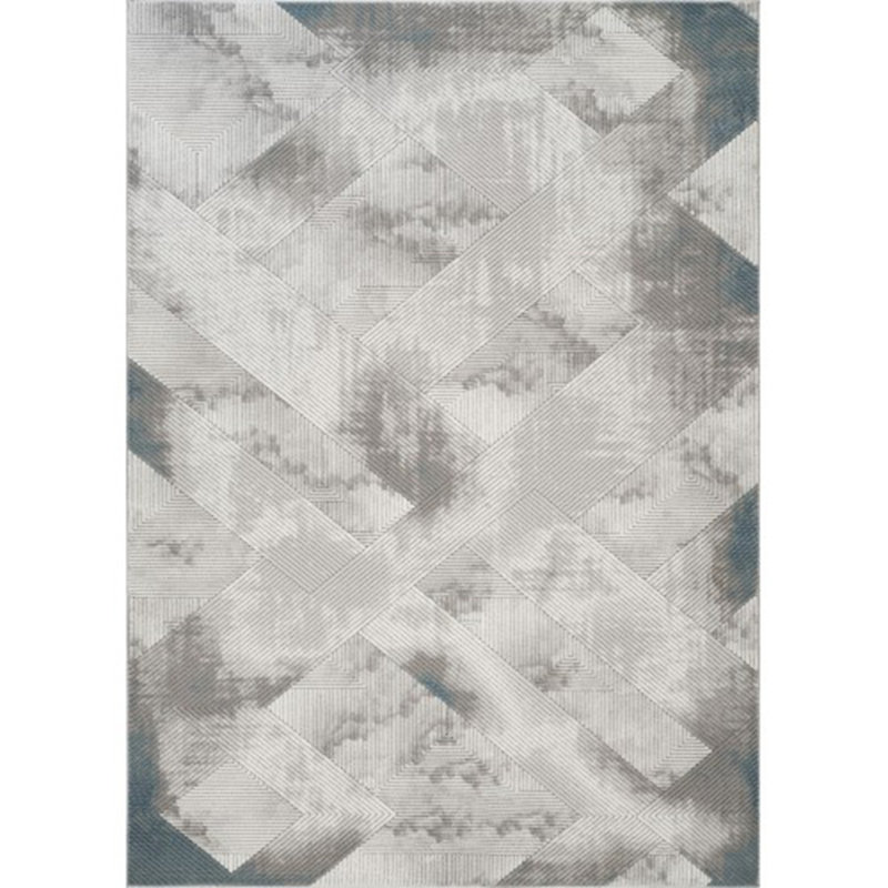 Geometrix Area Rug, Rectangle 7'3" x 5'3"