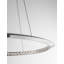 1 - Light Chrome LED Crystal Pendant