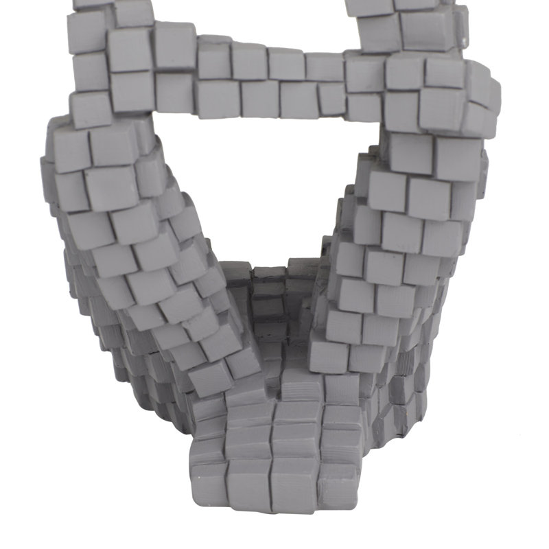 Fiorelli Stone Abstract Figurine / Sculpture Decorative Object, Gray
