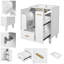Meuble-lavabo 24 po avec lavabo-927492543